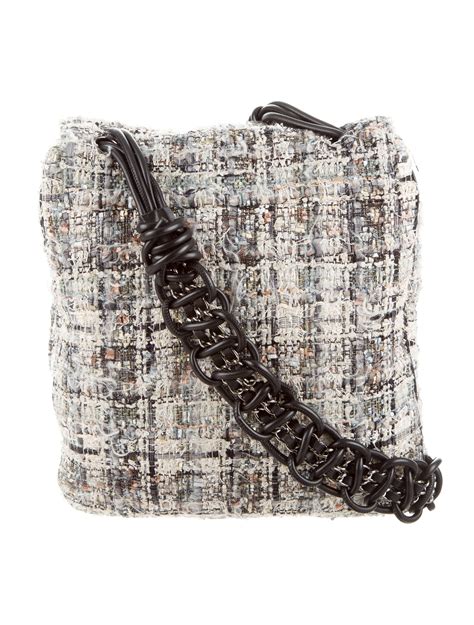 chanel tweed messenger bag|Chanel tweed bag 2020.